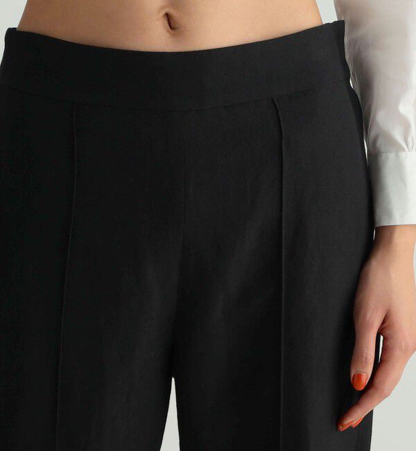 BACCA「ウールリネンギャバジン テーパードパンツ」|その他|