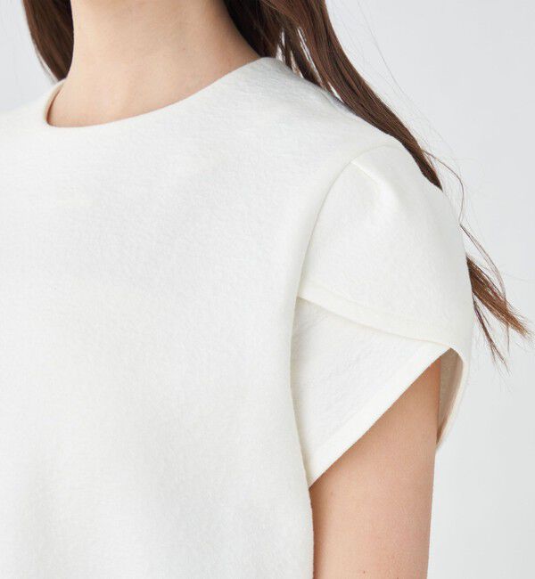 TOMORROWLAND collection「ナップコットン ペタルスリーブプルオーバー」|プルオーバー|