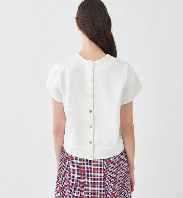 TOMORROWLAND collection「ナップコットン ペタルスリーブプルオーバー」|プルオーバー|