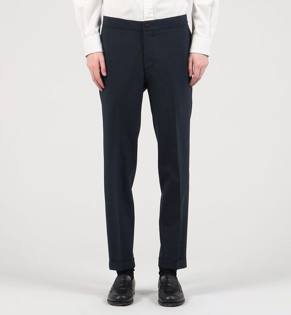 TOMORROWLAND MENS「ポリエステルウール イージースラックス」|スラックス|