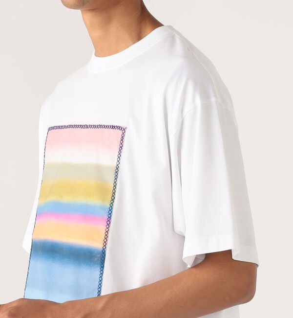 CABaN「CABaN スビンコットン グラデーションプリントTシャツ」|Tシャツ・カットソー|