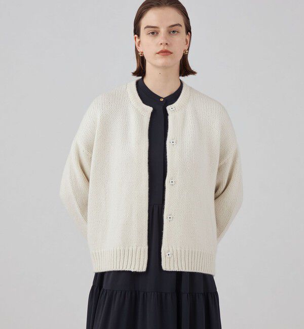 Ballsey「Cashmere Collection ビッグカーディガン」|カーディガン|
