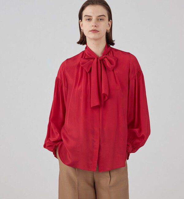 Ballsey「Cherie ボウタイブラウス」|シャツ・ブラウス|