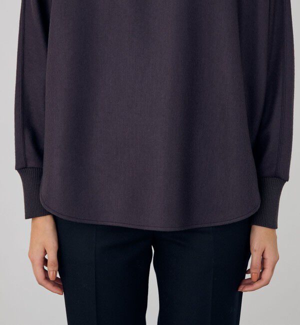 DES PRES「ニットコンビネーション ボートネックプルオーバー」|Tシャツ・カットソー|