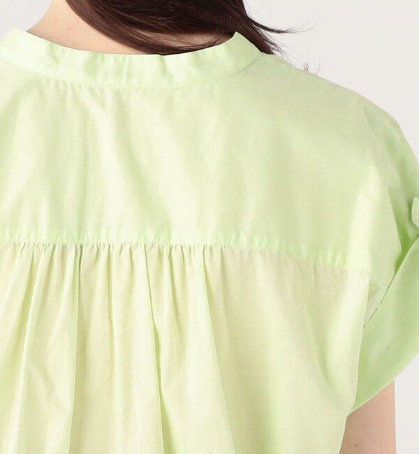 MACPHEE「コーマローン バンドカラーシャツ」|シャツ・ブラウス|