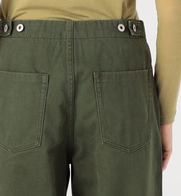 GALERIE VIE「シーアイランドカラーデニム コクーンパンツ」|チノ|