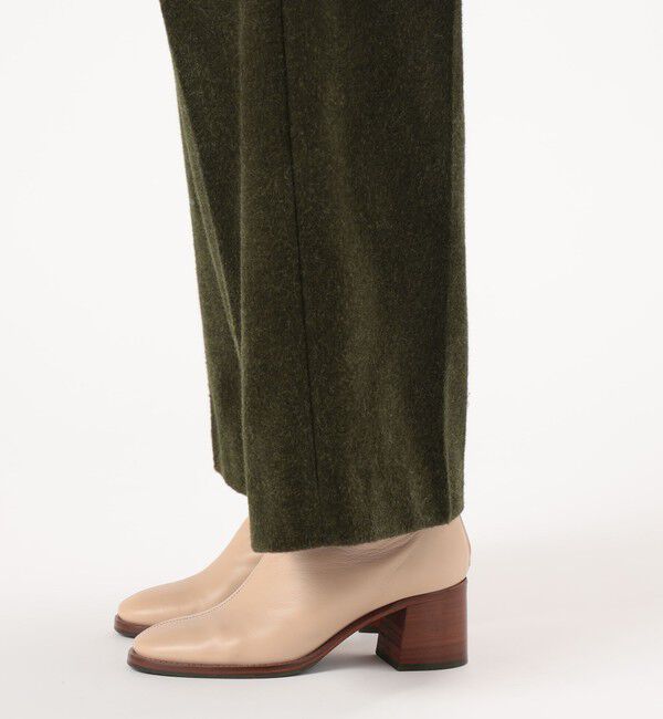 MACPHEE「ブラッシュドウール　ハイウエストパンツ」|その他|