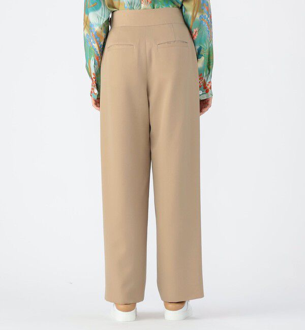 CABaN「ウールライトギャバジン グルカパンツ」|チノ|