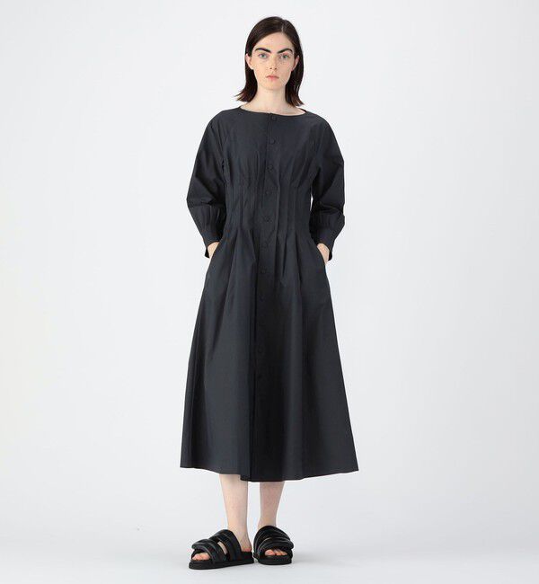 CABaN「コットンシルクタイプライター ワンピース」|ワンピース|