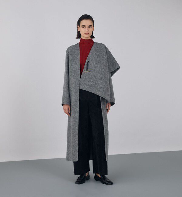 DES PRES「ウールベーシックリブ ハイネックプルオーバー」|ニット・セーター|