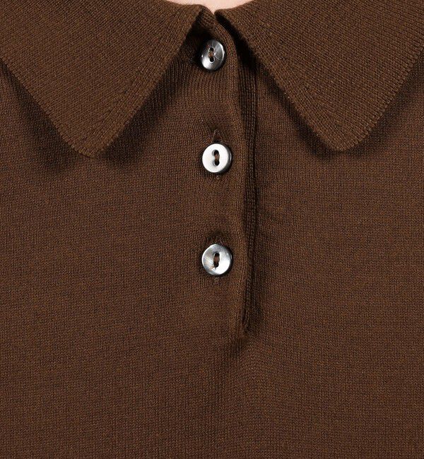 TOMORROWLAND BUYING WEAR「SUPER A MARKET SHORT SLEEVE POLO」|ニット・セーター|