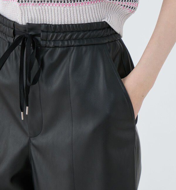 MACPHEE「レザーライク ハーフパンツ」|その他|