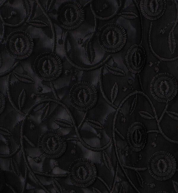 MACPHEE「メッシュエンブロイダリー キャミソール」|キャミソール|