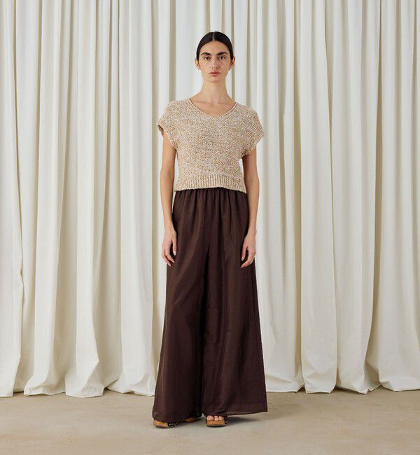 DES PRES「コットンシルクローン　ワイドパンツ」|その他|