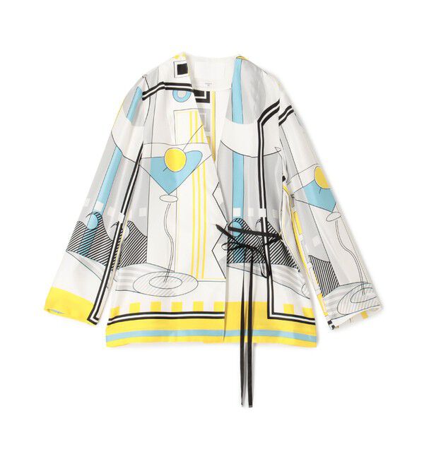 Ballsey「【別注】manipuri for Ballsey Cocktail カシュクールジャケット」|その他|18 ホワイト系