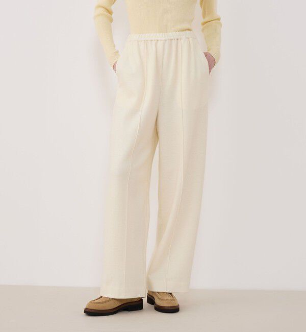 GALERIE VIE「ウールミルドスムース イージーパンツ」|その他|