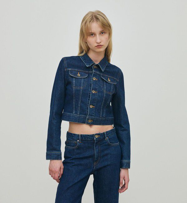 DES PRES「コンパクトストレッチデニム ジャケット」|デニムジャケット|