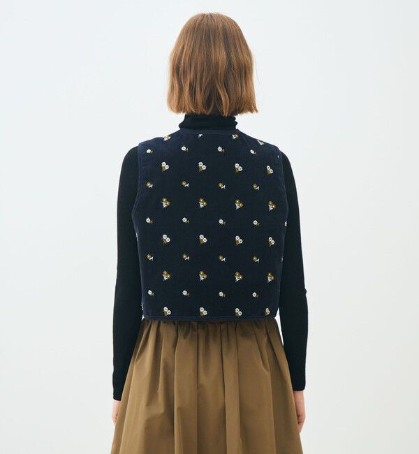 TOMORROWLAND collection「フルーロンベル リバーシブルジレ」|ベスト・ジレ|