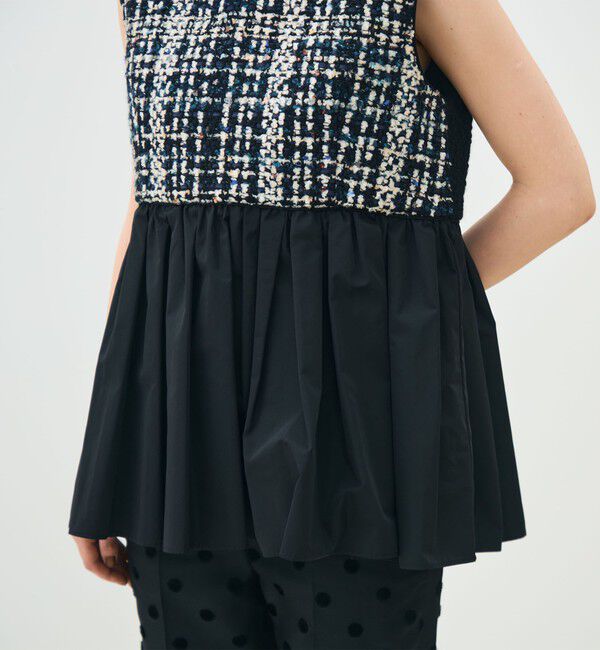 TOMORROWLAND collection「スチュワートファンシー フロンタブルジレ」|その他|