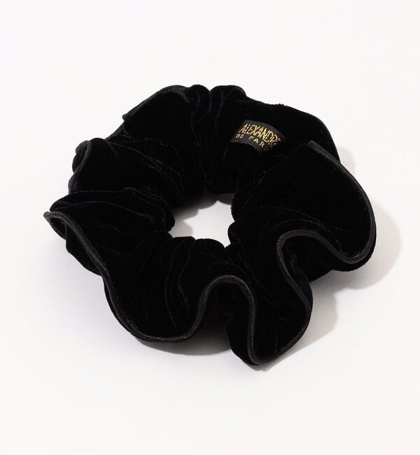 TOMORROWLAND GOODS「ALEXANDRE DE PARIS ベロアシュシュ」|ヘアゴム・シュシュ|