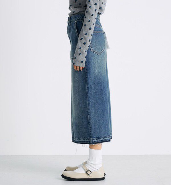 Edition「エッセンシャルデニム スカート」|スカート|
