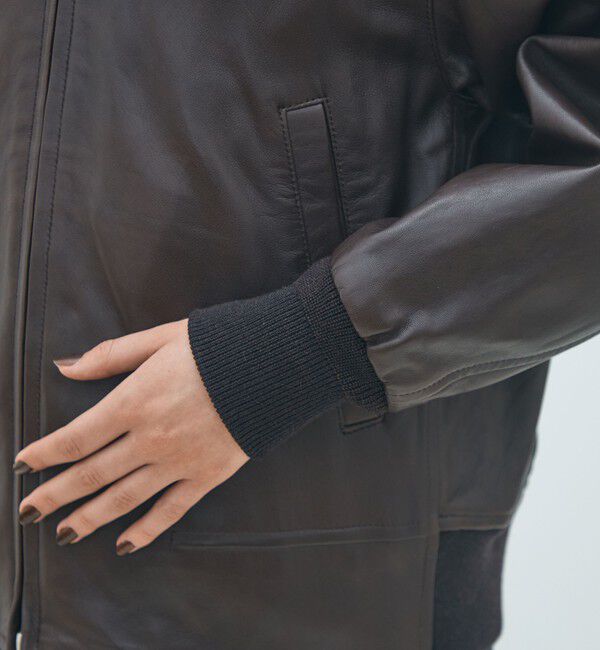 MACPHEE「シープレザー ブルゾン」|ブルゾン・スタジャン|