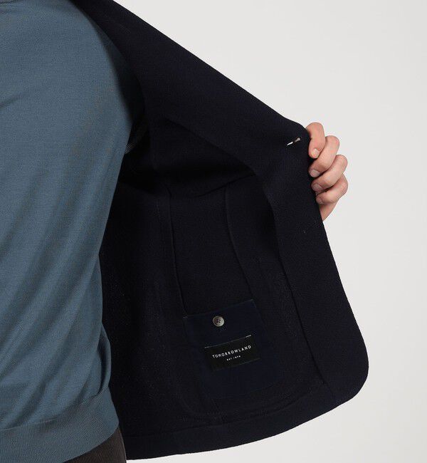 TOMORROWLAND MENS「ウール シングルブレステッド 2Bジャケット ANGELICO」|テーラードジャケット|