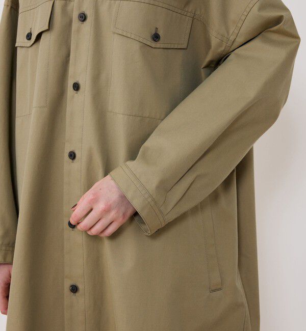 GALERIE VIE「クラシカルギャバジン シャツワンピース」|ワンピース|