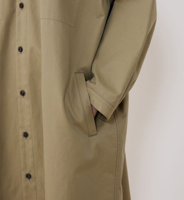 GALERIE VIE「クラシカルギャバジン シャツワンピース」|ワンピース|