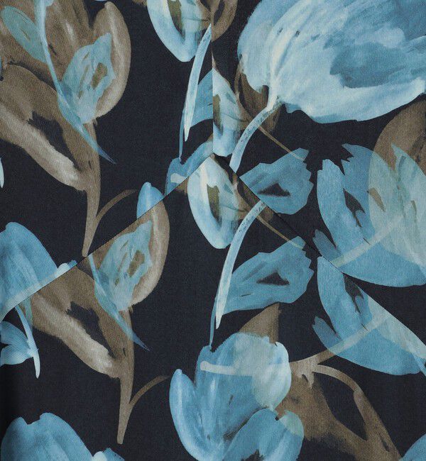 Ballsey「ミラージュフルールプリント バックタックワンピース」|ワンピース|