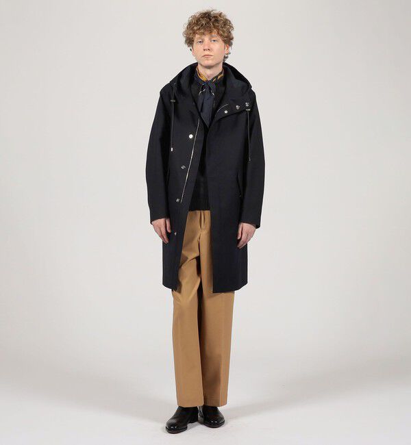 TOMORROWLAND MENS「【別注】MACKINTOSH GRANISH ウールボンディング フーデッドコート」|ミリタリー・モッズコート|
