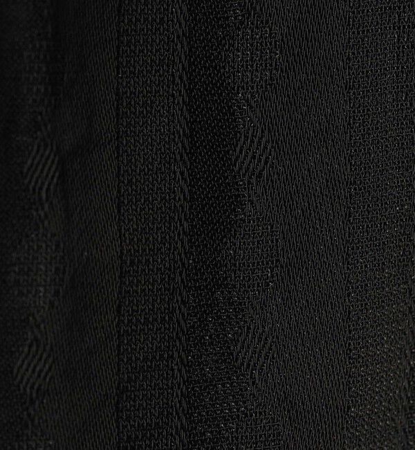 DES PRES「ドットストライプジャガード  ティアードスカート」|スカート|