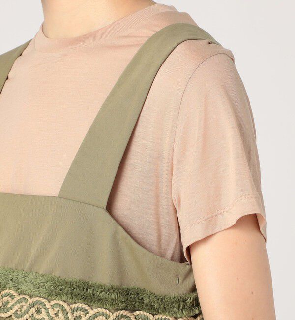 GALERIE VIE「モイストコットン フリンジビスチェ」|その他|