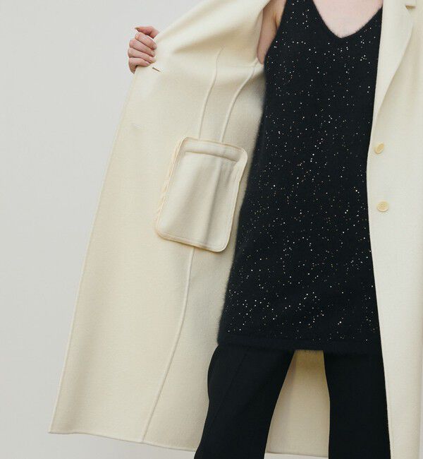 DES PRES「ダブルフェイスメルトンビーバー チェスターコート」|チェスターコート|