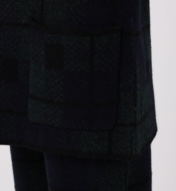 TOMORROWLAND GOODS「【別注】V::room タータンチェック フーデッドコート」|その他|