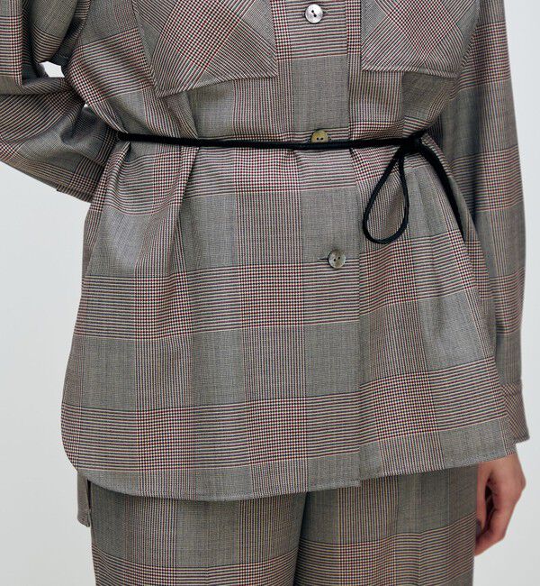 TOMORROWLAND collection「マルチグレンチェック CPOシャツ」|シャツ・ブラウス|