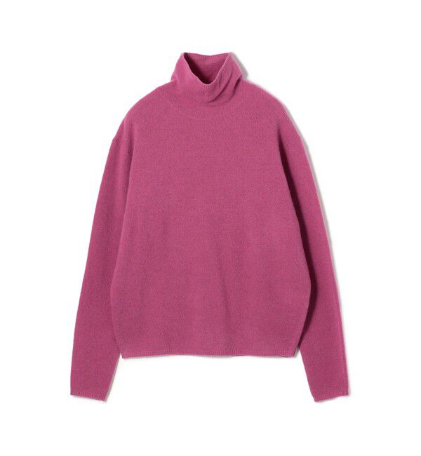 Ballsey「ウルトラファインウール ハイネックプルオーバー」|ニット・セーター|35 ピンク