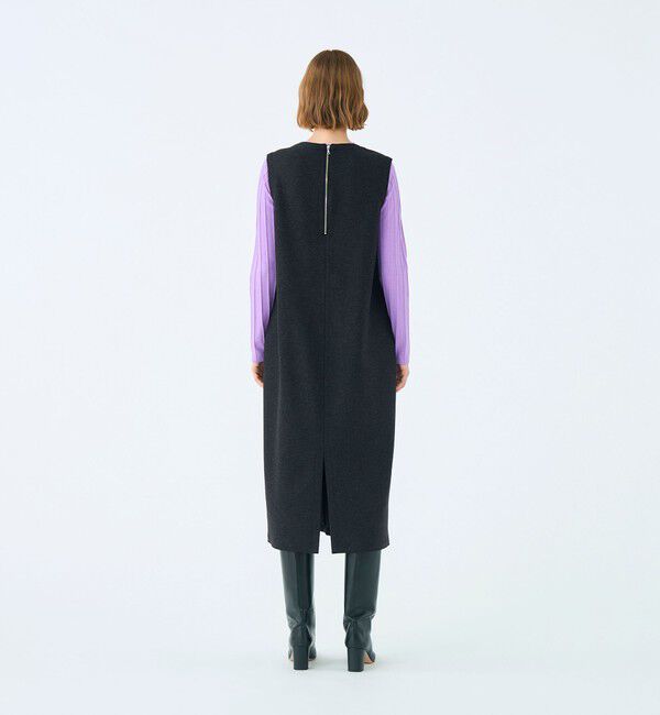 Ballsey「ミックスミルドジャージー コクーンライクワンピース」|ワンピース|