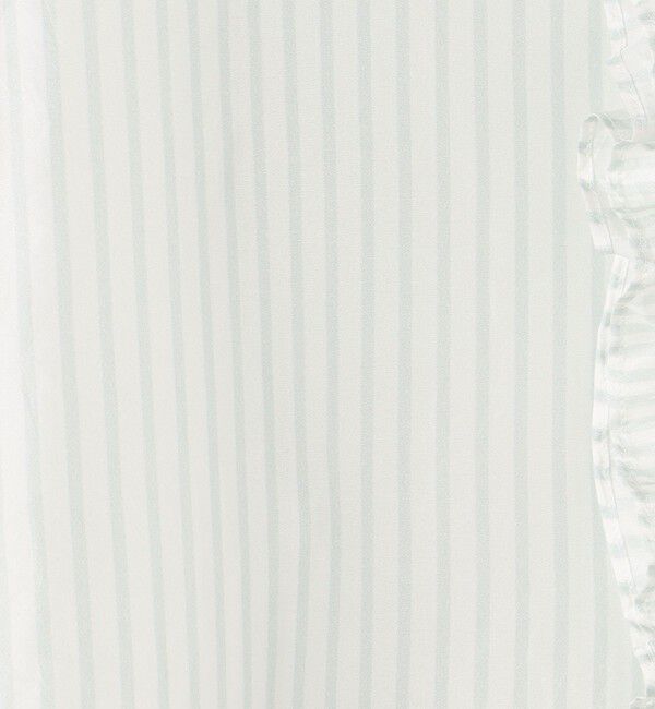 GALERIE VIE「シルクハブタエ フリルカラーシャツ」|シャツ・ブラウス|