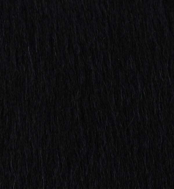 DES PRES「スーリーアルパカブラックシャギー ショートジャケット」|その他|