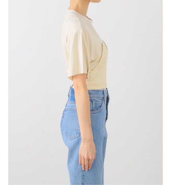  「TOGA PULLA RIB jersey S/S TP252-JK234：カットソー」|Tシャツ・カットソー|