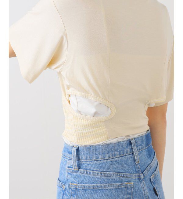  「TOGA PULLA RIB jersey S/S TP252-JK234：カットソー」|Tシャツ・カットソー|