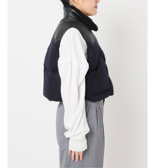  「ROCKY MOUNTAIN FEATHERBED 別注 ANNELLE VEST 210-252-01：ダウンベスト」|ダウン|