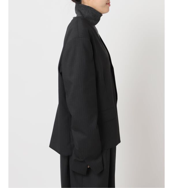  「SHORT NO COLLAR ジャケット」|その他|