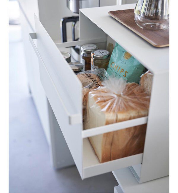 journal standard Furniture「《WEB限定予約》【tower/タワー】ブレッドケース  引き出し型 2段」|食器・キッチングッズ|
