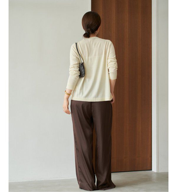 Plage「dull satin relax パンツ」|その他|