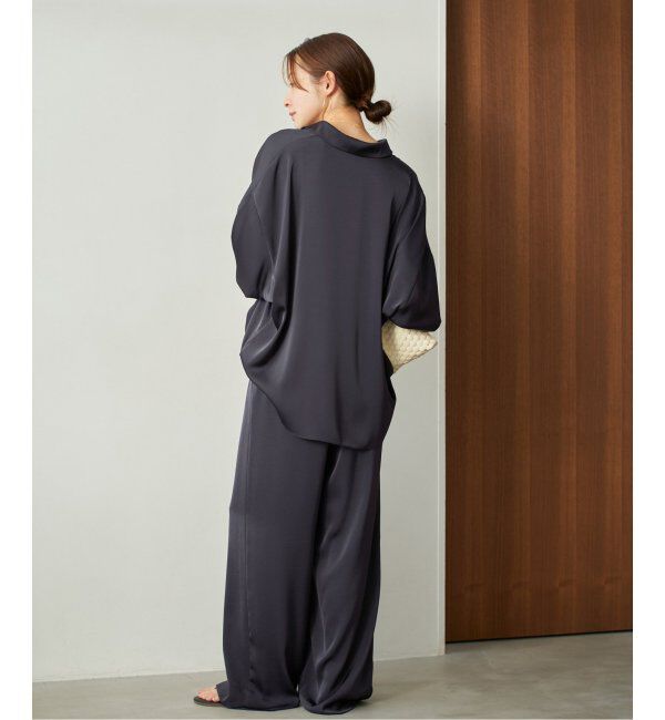 Plage「dull satin relax パンツ」|その他|