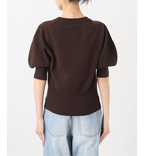 Plage「R&rsquo;IAM ハーフスリーブパフニット」|ニット・セーター|