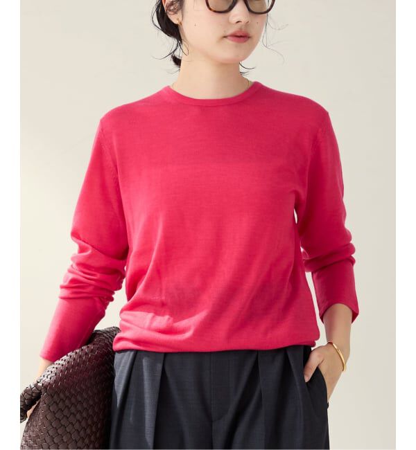 Plage「CU WO Fine Knit New プルオーバー」|ニット・セーター|