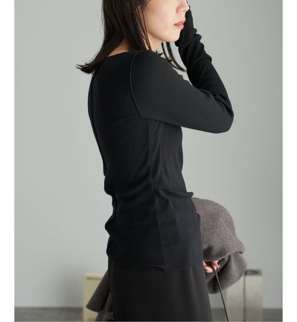 Plage「《追加》super100s Jersey boat/N プルオーバー」|Tシャツ・カットソー|